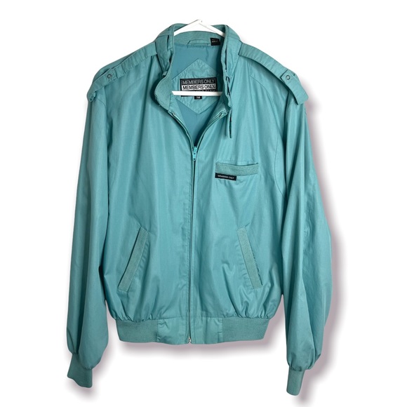 Members Only Other - Vintage Members Only Jacket Light Teal